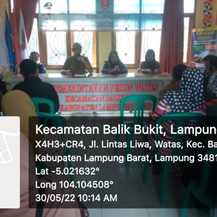 Rapat Koordinasi Aparatur Pekon Watas